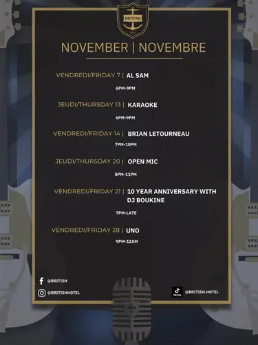 Image event The British Hotel, Restaurant & Pub