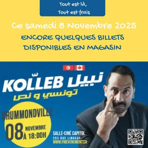 Image Ã©vÃ©nement TOUT EST LA TOUT EST FRAIS