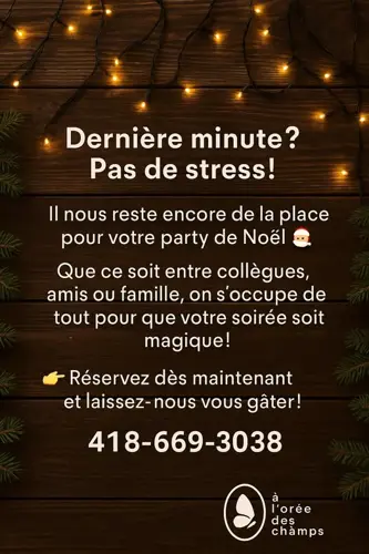 Image event À L’Orée des Champs, table champêtre certifiée