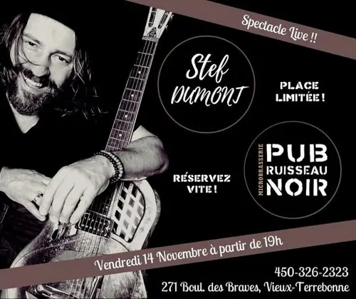 Image Ã©vÃ©nement Ruisseau Noir - Microbrasserie / Le Pub Vieux-Terrebonne
