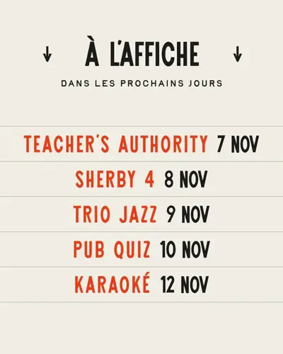 Image Ã©vÃ©nement Octave - Microbrasserie & Restaurant