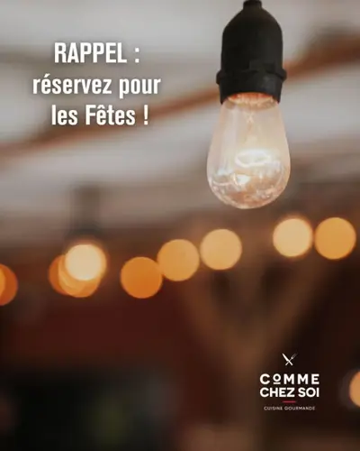 Image event Comme Chez Soi - Restaurant & Auberge