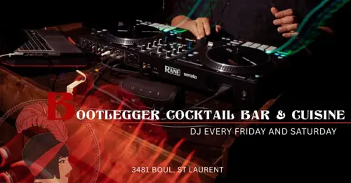 Image event Bootlegger Cocktail Bar & Cuisine Montréal