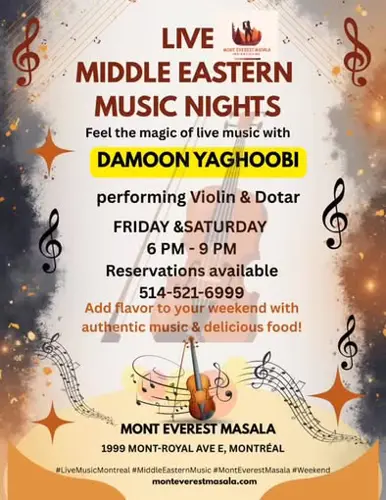 Image event Mont Everest Masala Restaurant Indien