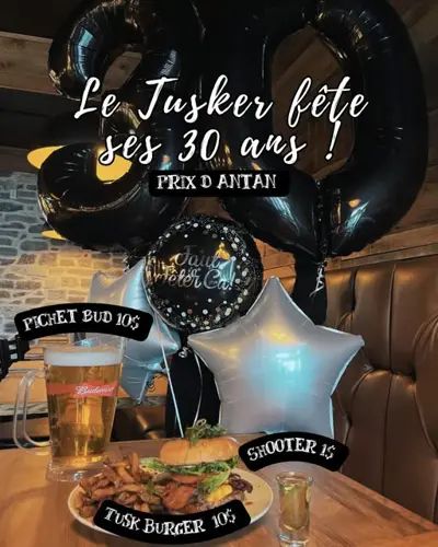 Image event Le Tusker Cuisine et Pub