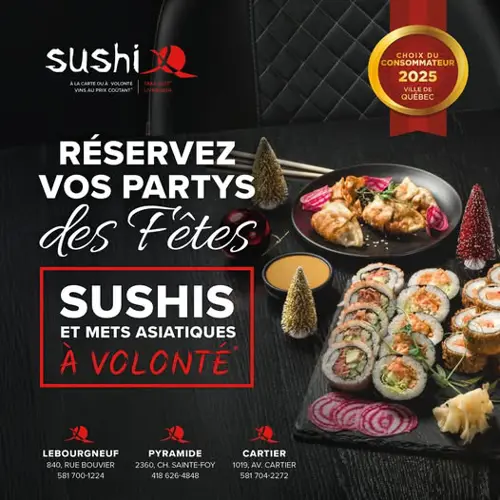 Image event Sushi X Lebourgneuf