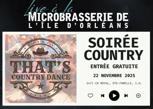 Image Ã©vÃ©nement Microbrasserie de l'Île d'Orléans - Pub le Mitan