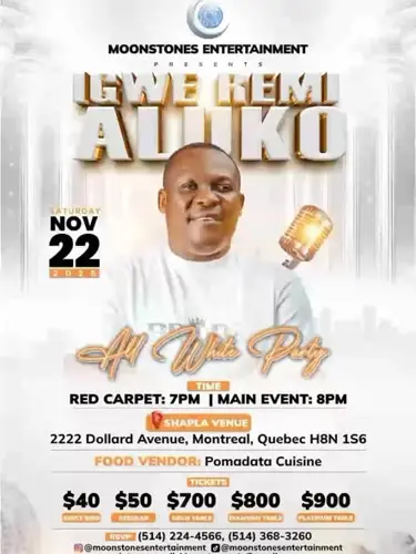 Image event POMADATA Cuisine Afro Fusion & Lounge