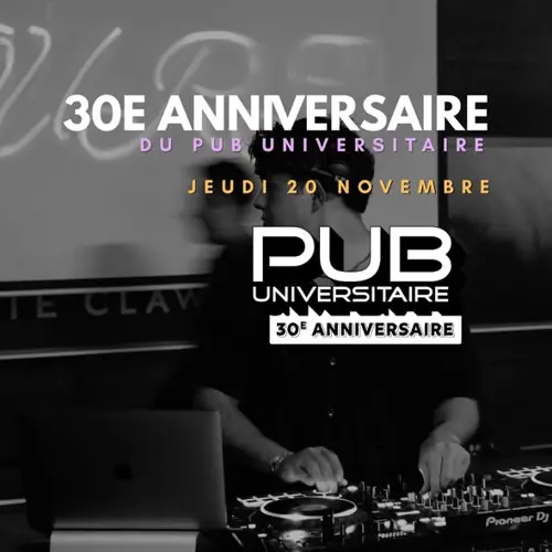 Image Ã©vÃ©nement Pub Universitaire