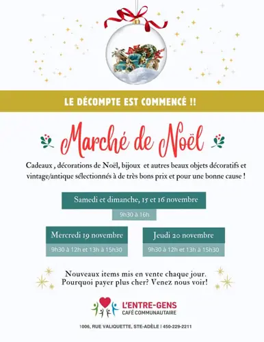 Image Ã©vÃ©nement Café communautaire l'Entre-Gens