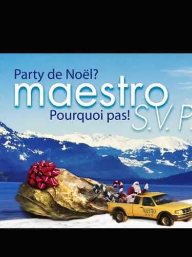 Image Ã©vÃ©nement Restaurant oyster bar Montreal MAESTRO SVP