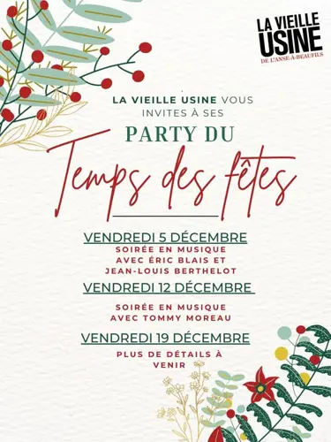 Image Ã©vÃ©nement La Vieille Usine de l'Anse-à-Beaufils