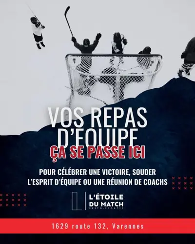 Image Ã©vÃ©nement L'Étoile Du Match - Resto-Sportif