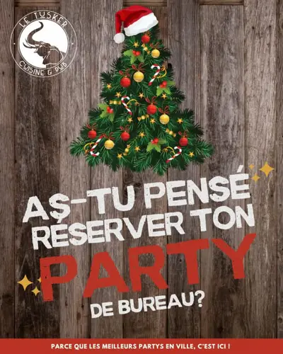 Image Ã©vÃ©nement Le Tusker Cuisine et Pub
