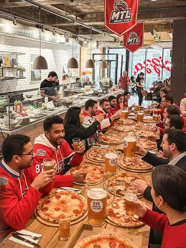 Image Ã©vÃ©nement Brigade pizzeria Montreal (Stanley)