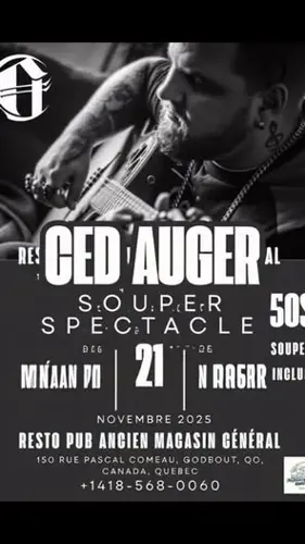 Image Ã©vÃ©nement Resto-Pub Ancien Magasin Général