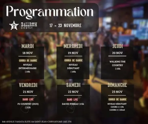 Image event BALLROOM COUNTRY