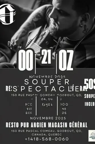 Image Ã©vÃ©nement Resto-Pub Ancien Magasin Général