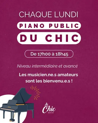 Image Ã©vÃ©nement Le Chic Resto Pop