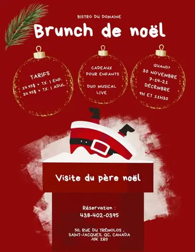 Image Ã©vÃ©nement Bistro du Domaine