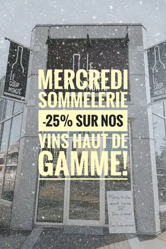 Image Ã©vÃ©nement Restaurant le coup monté, à l'Assomption, Vins & Cocktails