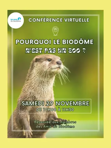 Image Ã©vÃ©nement Les Amis du Biodôme