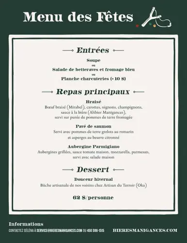 Image event Manigances - Brasserie d’Oka