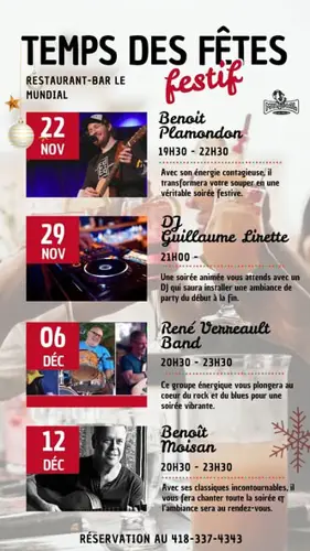 Image event Restaurant-Bar le Mundial Saint-Raymond