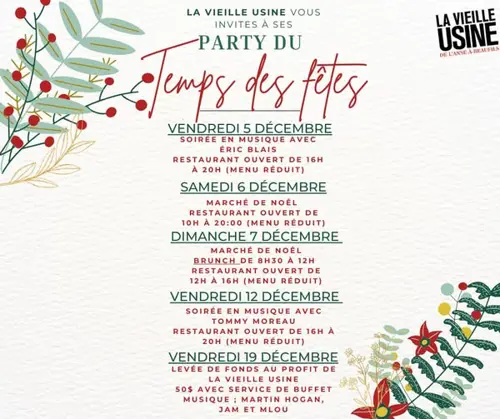 Image Ã©vÃ©nement La Vieille Usine de l'Anse-à-Beaufils