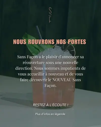 Image event Sans Façon