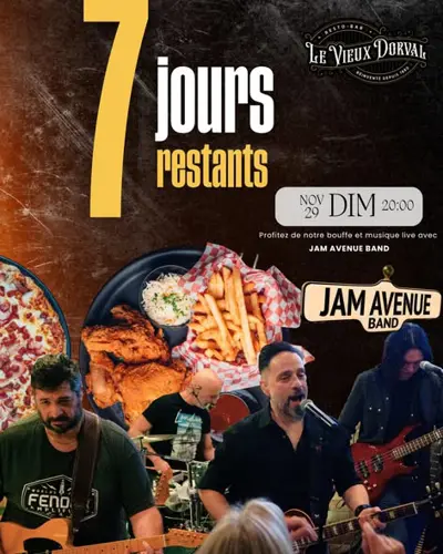 Image Ã©vÃ©nement Le Vieux Gusta Dorval | Resto-Bar | Pizza | Live Music
