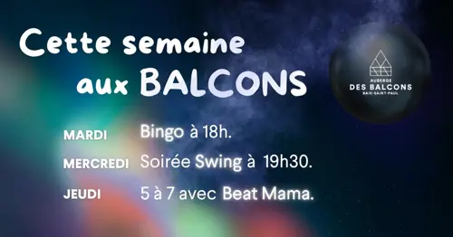 Image event Bistro des Balcons