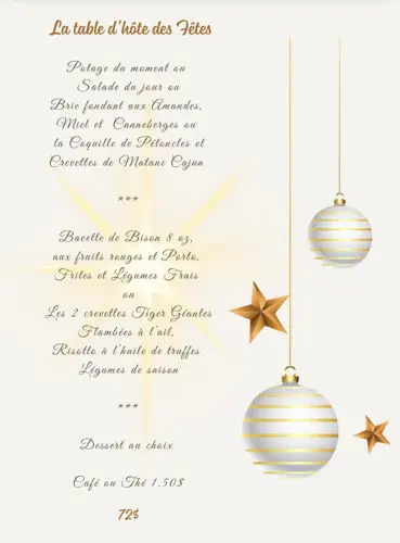 Image event Restaurant Le Clos des Délices