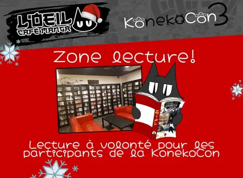 Image Ã©vÃ©nement L'Oeil de Chat-Café Manga