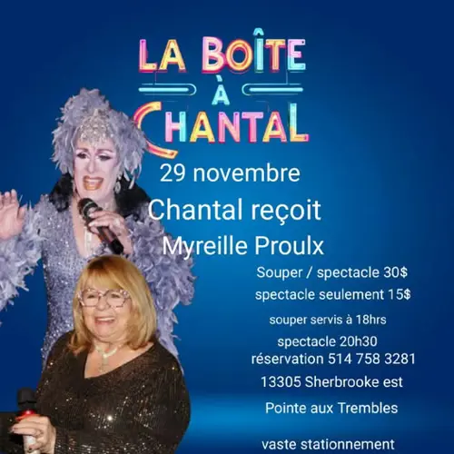 Image Ã©vÃ©nement Restaurant C la Boite à Chantal