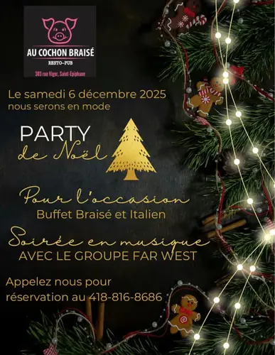 Image Ã©vÃ©nement Au Cochon Braisé Resto-Pub
