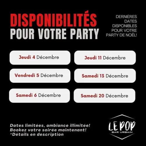 Image event Le Pop | Bar Urbain & Restaurant