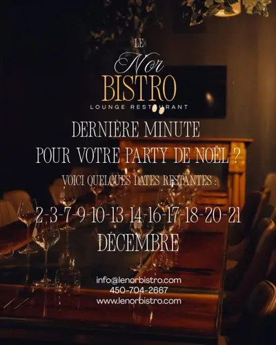 Image event Le N'OR Bistro