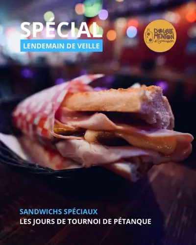 Image Ã©vÃ©nement Double Menton et Saucisson