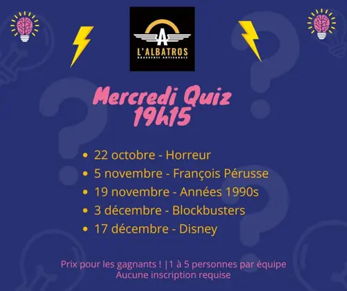 Image Ã©vÃ©nement L'Albatros - Brasserie Artisanale