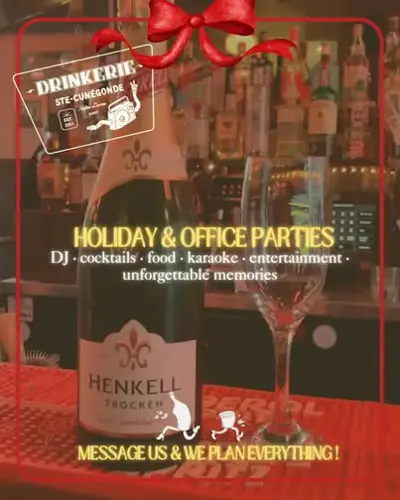 Image Ã©vÃ©nement Drinkerie Ste-Cunégonde