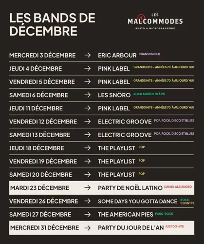 Image event Les Maltcommodes (Resto par Brasserie MaltCo)