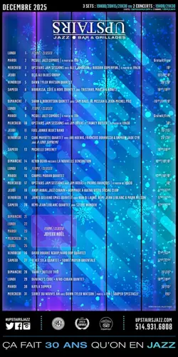 Image Ã©vÃ©nement Upstairs Jazz Bar & Grill