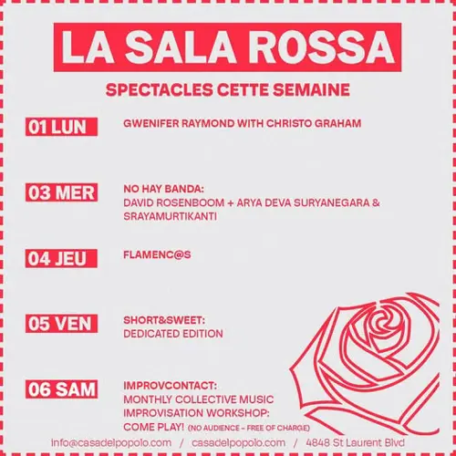 Image Ã©vÃ©nement La Sala Rossa