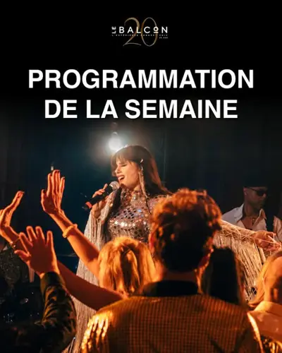 Image Ã©vÃ©nement Le Balcon cabaret chic