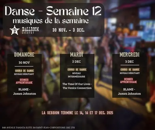 Image Ã©vÃ©nement BALLROOM COUNTRY