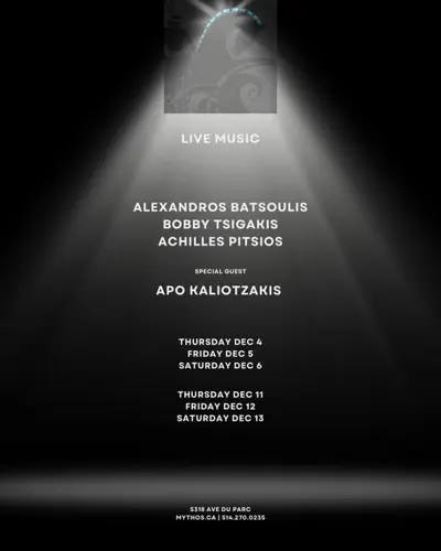 Image event Mythos Ouzeri Restaurant