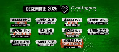 Image Ã©vÃ©nement Pub O'Callaghan's