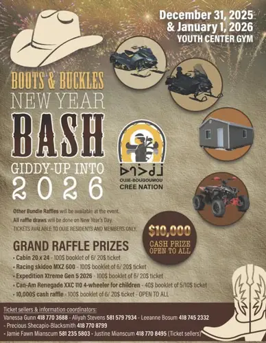 Image Ã©vÃ©nement Ouje-Bougoumou Sports Complex