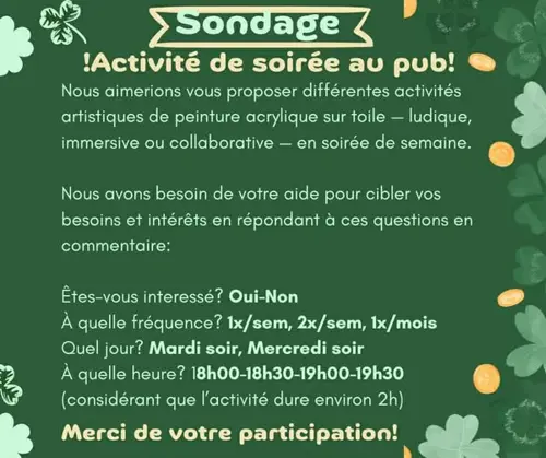 Image Ã©vÃ©nement Pub O'Farfadet - Resto Pub